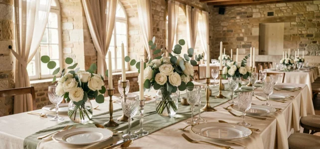 Inspirez-vous pour une décoration de mariage élégante et tendance en 2024